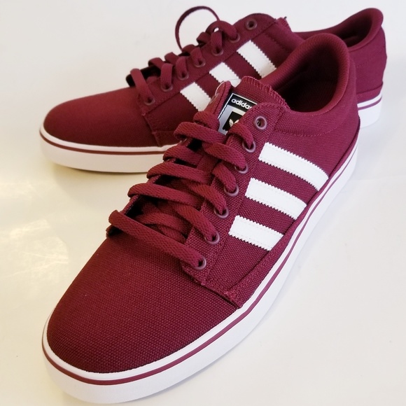 adidas rayado burgundy
